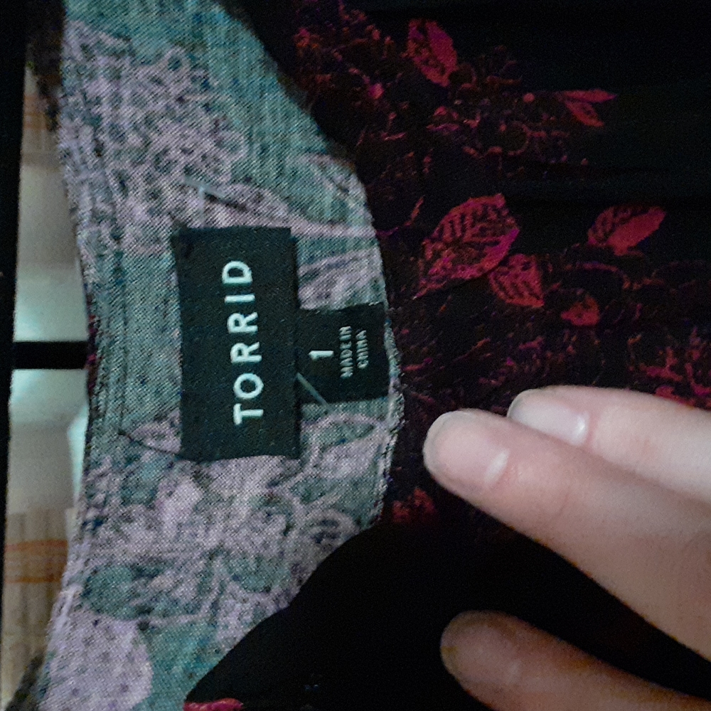 Torrid Maxi Dress size 1